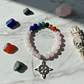 Pulsera de Siete Chakras con Colgante Nudo de Brujas – Energía Positiva y Armonía Espiritual - Miniatura 16
