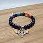 Pulsera de Siete Chakras con Colgante Nudo de Brujas – Energía Positiva y Armonía Espiritual - Miniatura 23