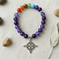 Pulsera de Siete Chakras con Colgante Nudo de Brujas – Energía Positiva y Armonía Espiritual - Miniatura 13