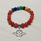 Pulsera de Siete Chakras con Colgante Nudo de Brujas – Energía Positiva y Armonía Espiritual - Miniatura 27