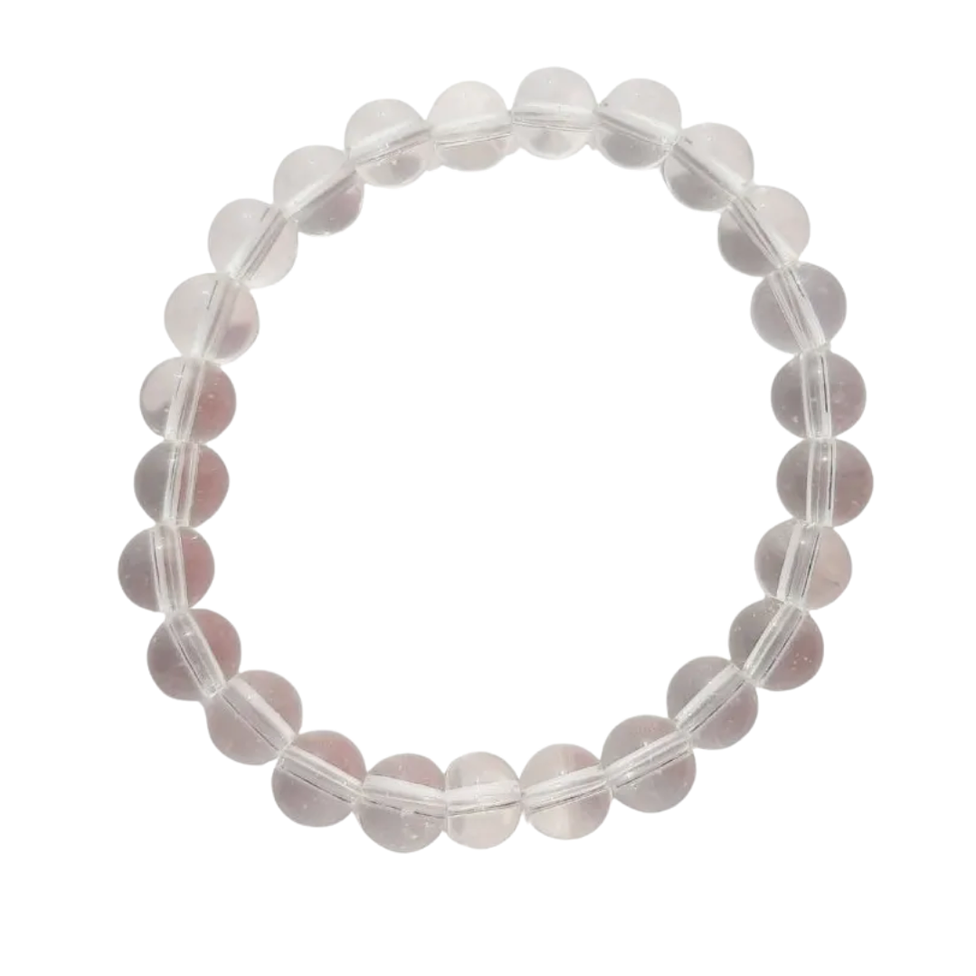 Pulsera De Piedras Naturales Cuarzo Cristal 🔮 11