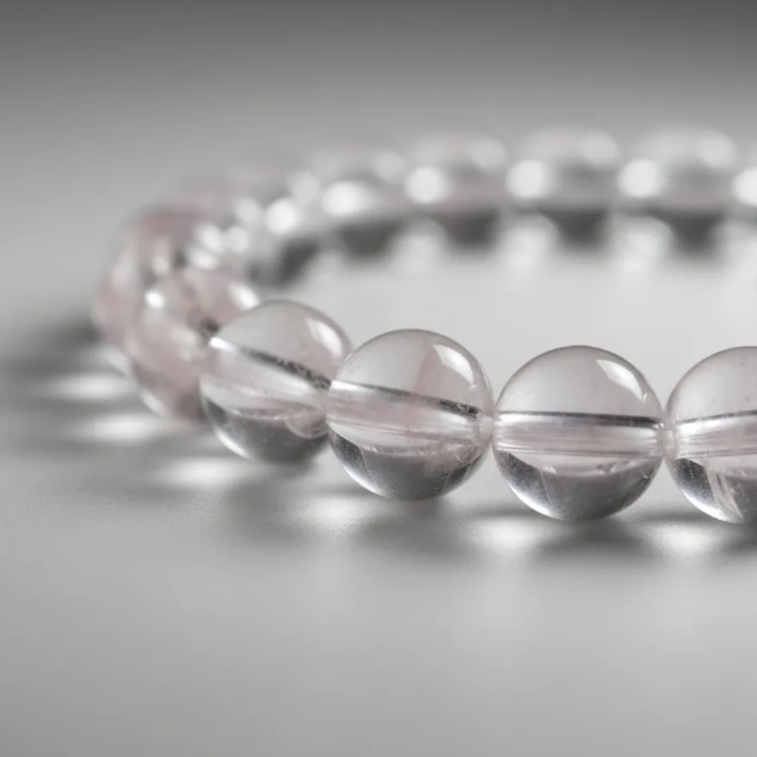 Pulsera De Piedras Naturales Cuarzo Cristal 🔮 3