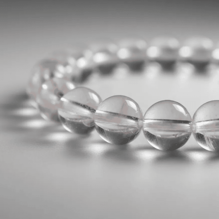 Pulsera De Piedras Naturales Cuarzo Cristal 🔮 3