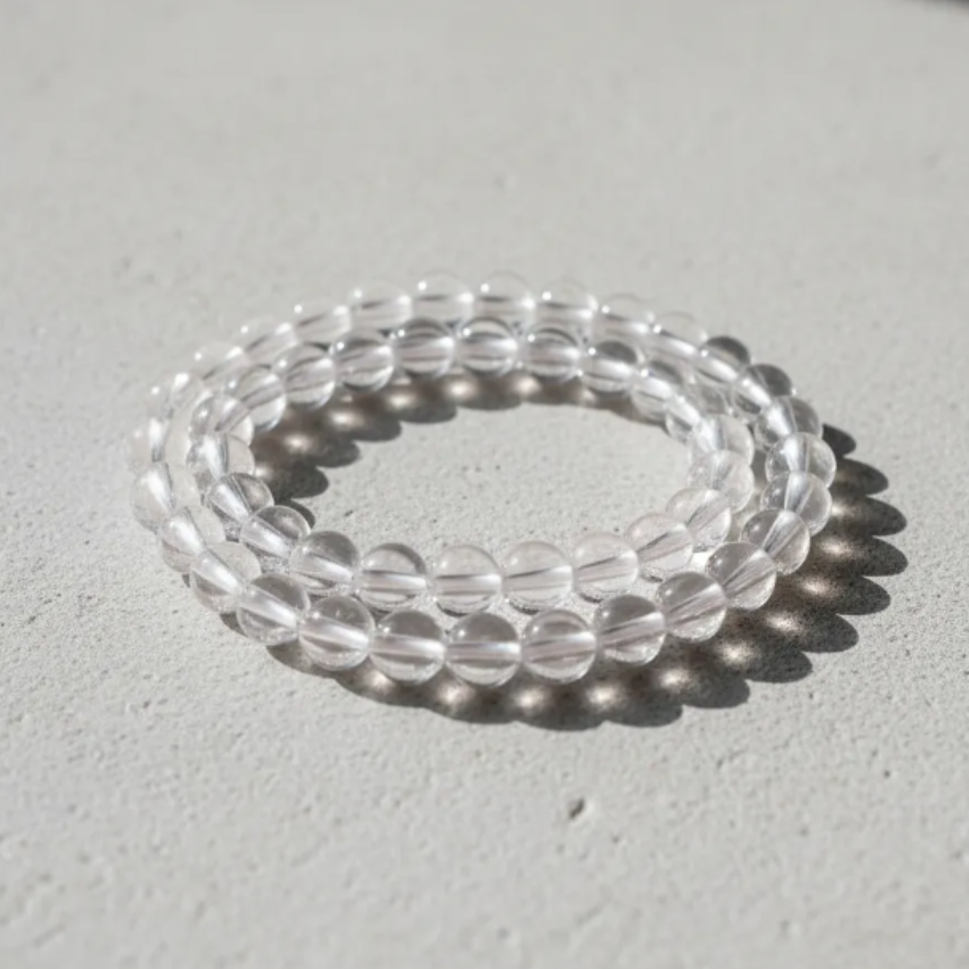 Pulsera De Piedras Naturales Cuarzo Cristal 🔮 4