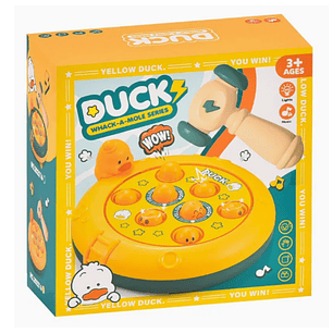 Juego Interactivo Educativo Duck – Golpea Patitos | Desarrollo de Habilidades (Amarillo)