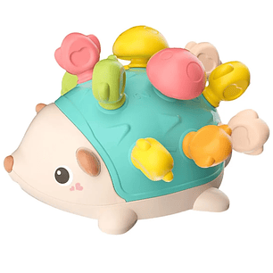 Erizo Puercoespín Juguete de Encaje Motricidad Fina y Aprendizaje Infantil