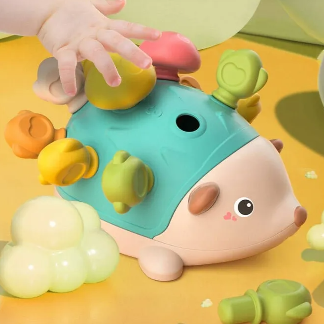 Erizo Puercoespín Juguete de Encaje Motricidad Fina y Aprendizaje Infantil 2