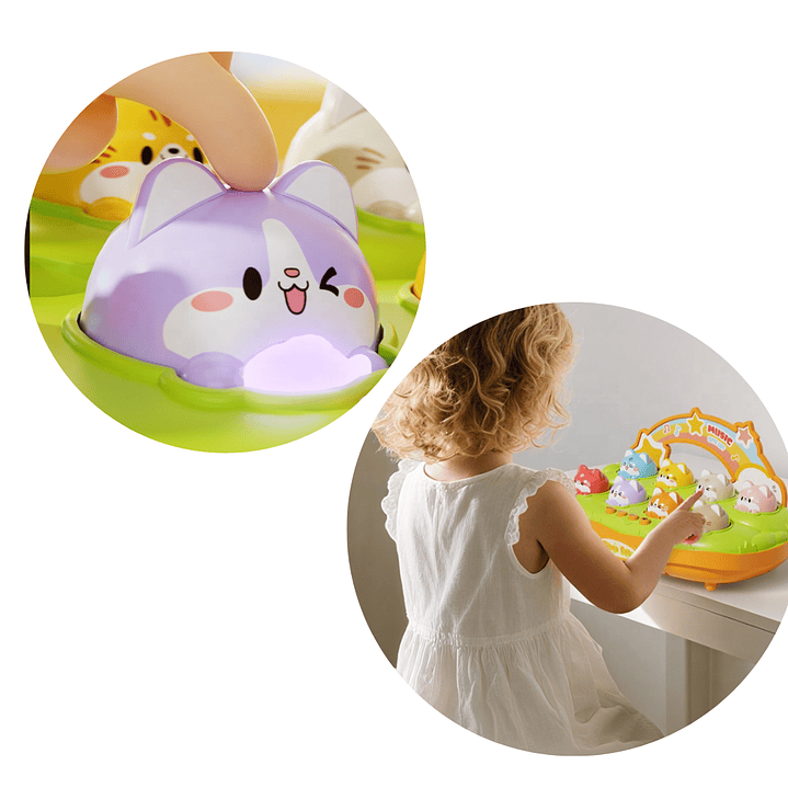 Piano Gatitos Musicales para Niños | Juguete Educativo con Luces y Sonidos 5