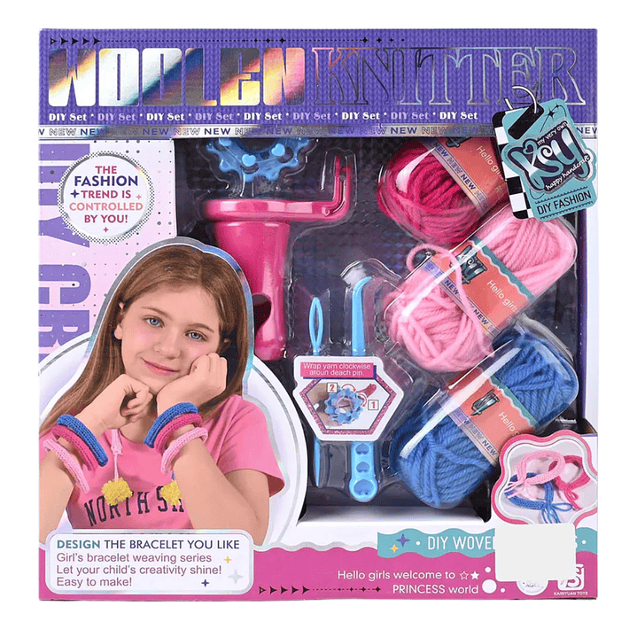 Máquina Para Hacer Pulseras Niñas | Set Creativo Manualidades 1