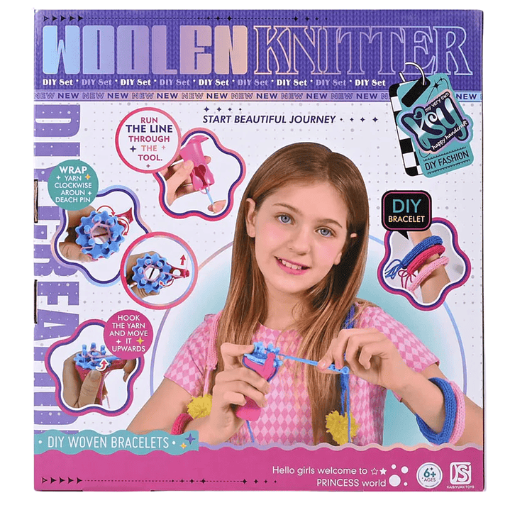 Máquina Para Hacer Pulseras Niñas | Set Creativo Manualidades 4