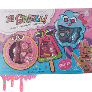 Set de Bisutería para Niñas | Pulseras Creativas Donut Worry • Melon Mania • Candy Crazy
