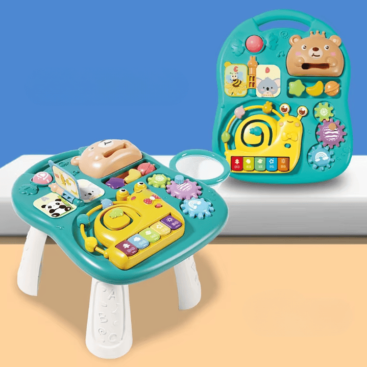 Mesa De Actividades Bebé 2 En 1 Musical Educativa Interactiva 2