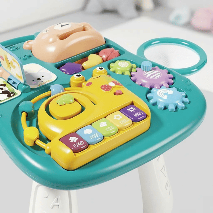 Mesa De Actividades Bebé 2 En 1 Musical Educativa Interactiva 7