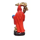 Santa Muerte Roja 12 cm – Figura Decorativa Espiritual - Miniatura 2