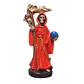 Santa Muerte Roja 12 cm – Figura Decorativa Espiritual - Miniatura 1