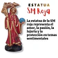 Santa Muerte Roja 12 cm – Figura Decorativa Espiritual - Miniatura 13