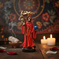 Santa Muerte Roja 12 cm – Figura Decorativa Espiritual - Miniatura 6