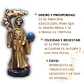 Santa Muerte Dorada 12 cm – Figura Decorativa Espiritual - Miniatura 4