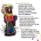Santa Muerte Multicolor 12 cm – Figura Decorativa Espiritual - Miniatura 4