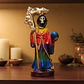 Santa Muerte Multicolor 12 cm – Figura Decorativa Espiritual - Miniatura 7