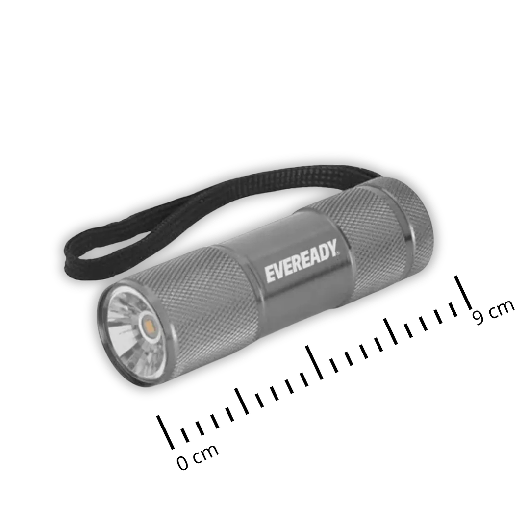 Linterna Táctica LED Eveready Metálica de Aluminio 50 Lúmenes 8