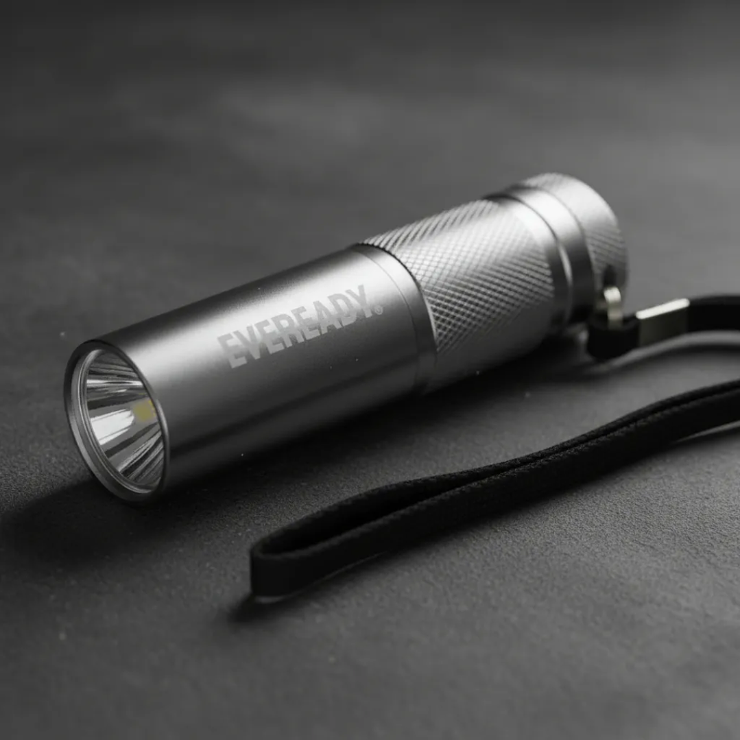 Linterna Táctica LED Eveready Metálica de Aluminio 50 Lúmenes 7