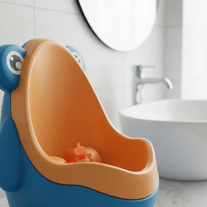 Urinario de Entrenamiento para Niños con Diseño de Ranita – Portátil, Seguro y Fácil de Usar 5