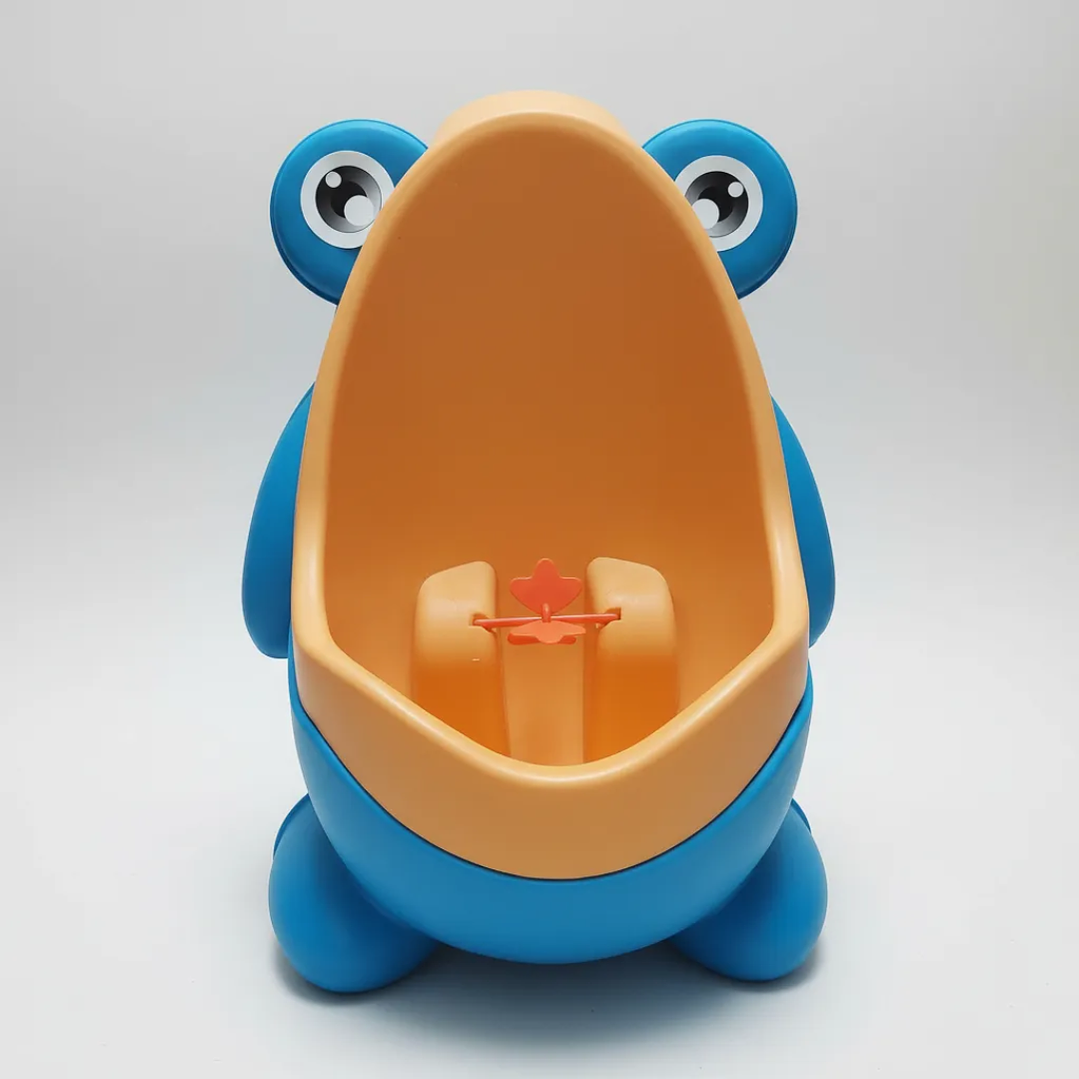 Urinario de Entrenamiento para Niños con Diseño de Ranita – Portátil, Seguro y Fácil de Usar 9