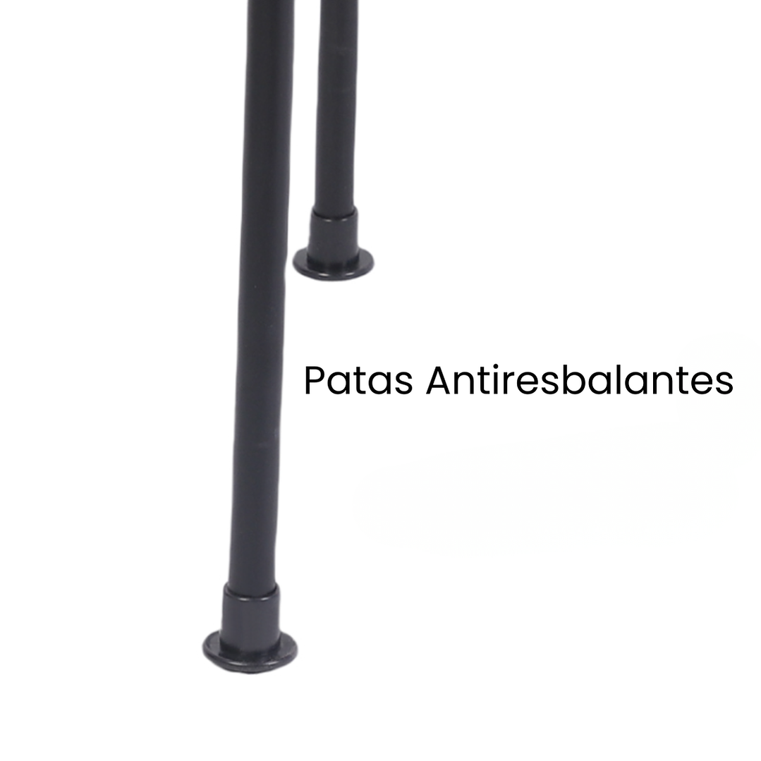 Mesa Plegable Portátil de Aluminio para Camping y Exterior con Diseño Madera 3