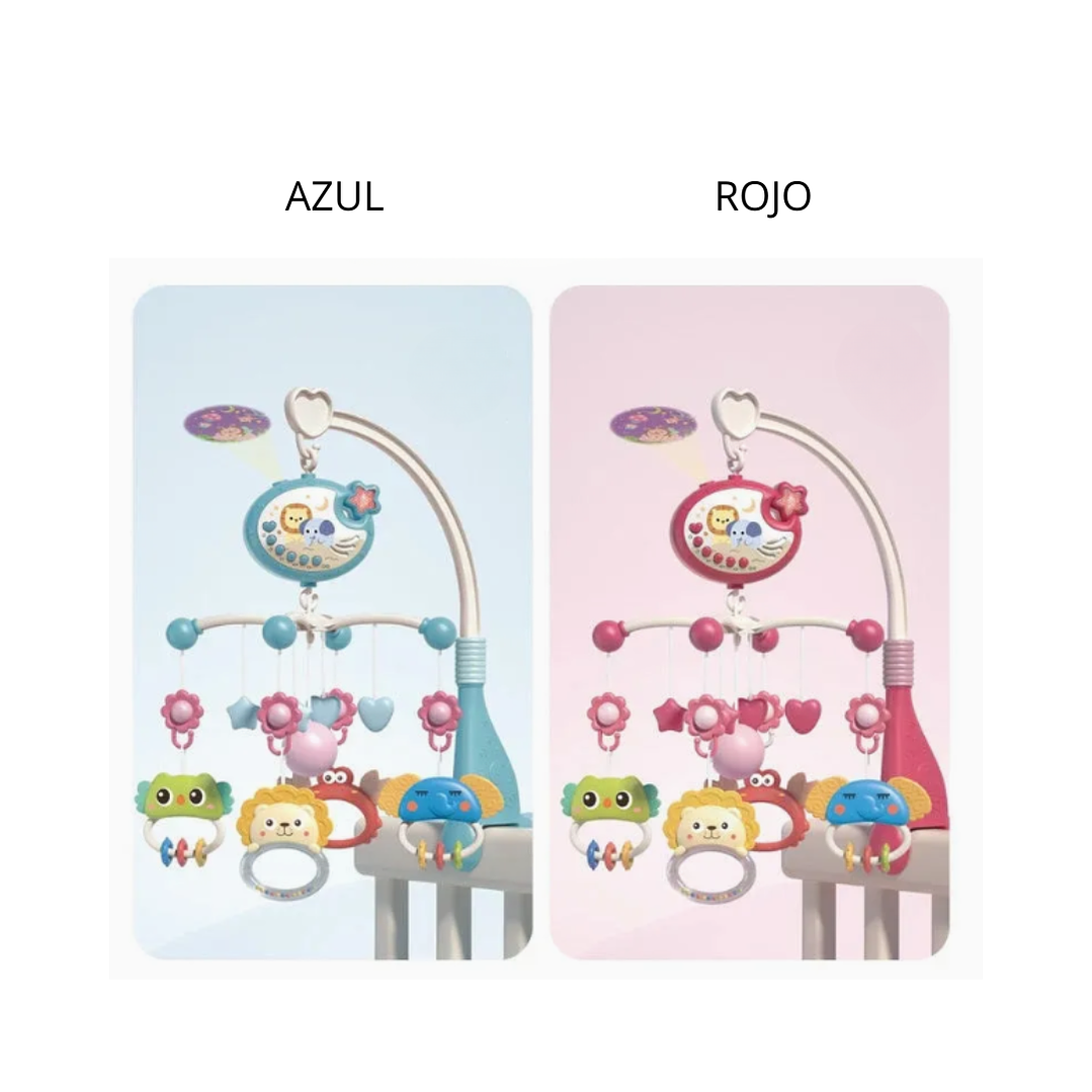 Móvil Musical para Cuna con Proyector de Estrellas, Control Remoto y Temporizador 11