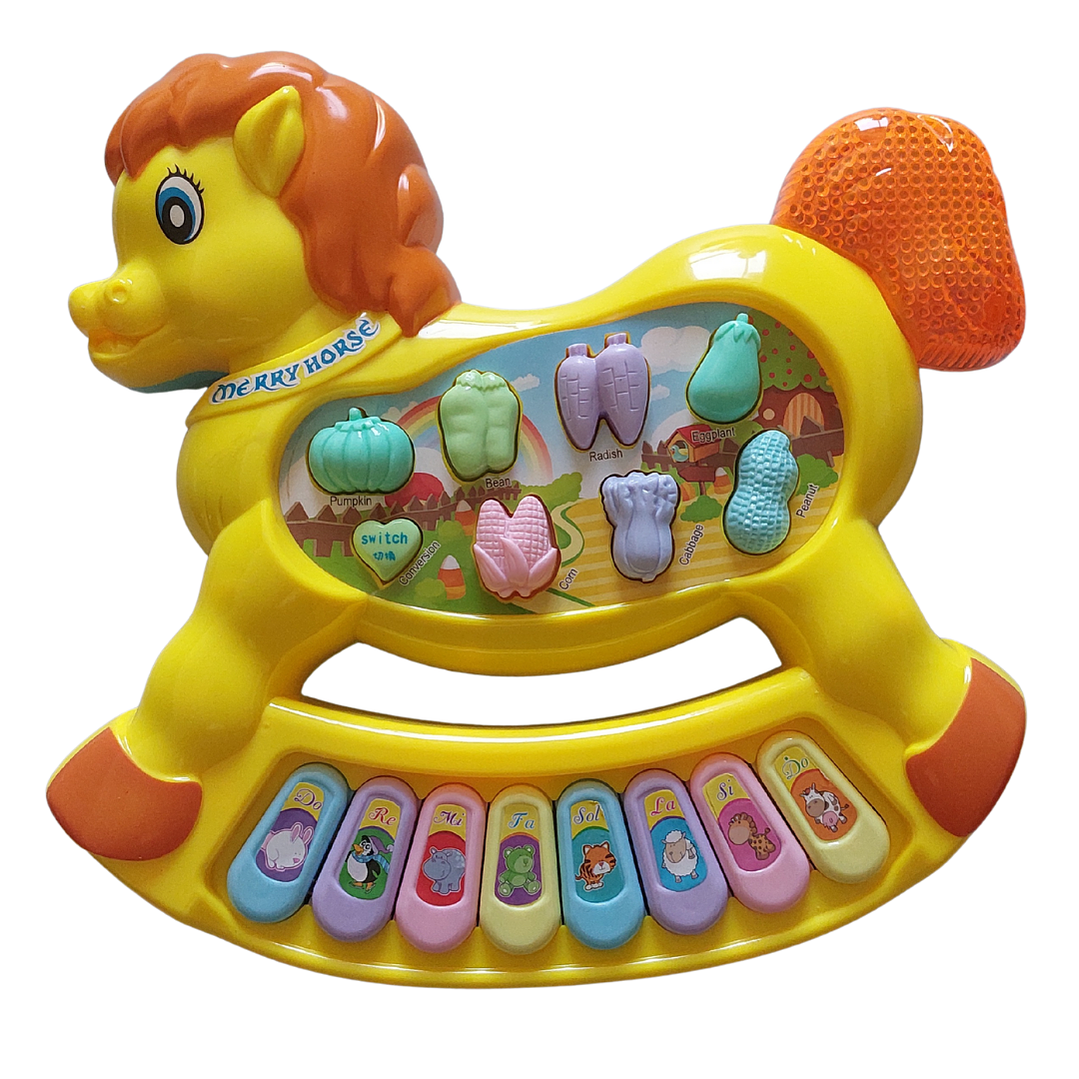 Piano Educativo Infantil con Música, Luces y Aprendizaje 8