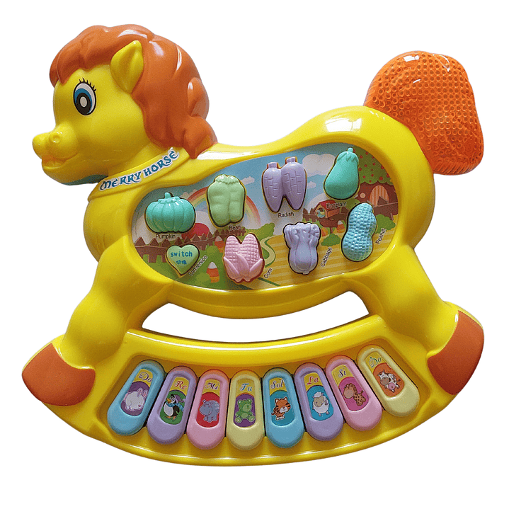 Piano Educativo Infantil con Música, Luces y Aprendizaje 8