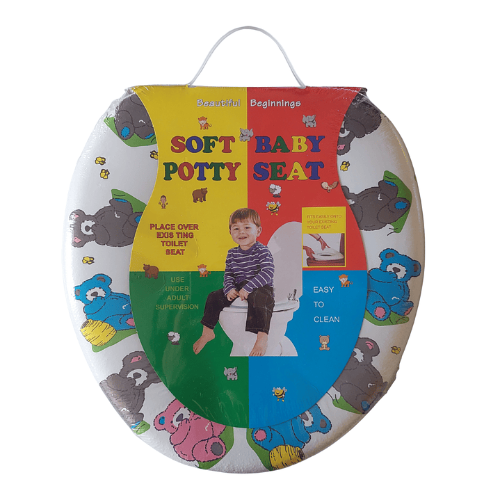 Adaptador Para Wc Infantil Suave Y Acolchado Blanco 2