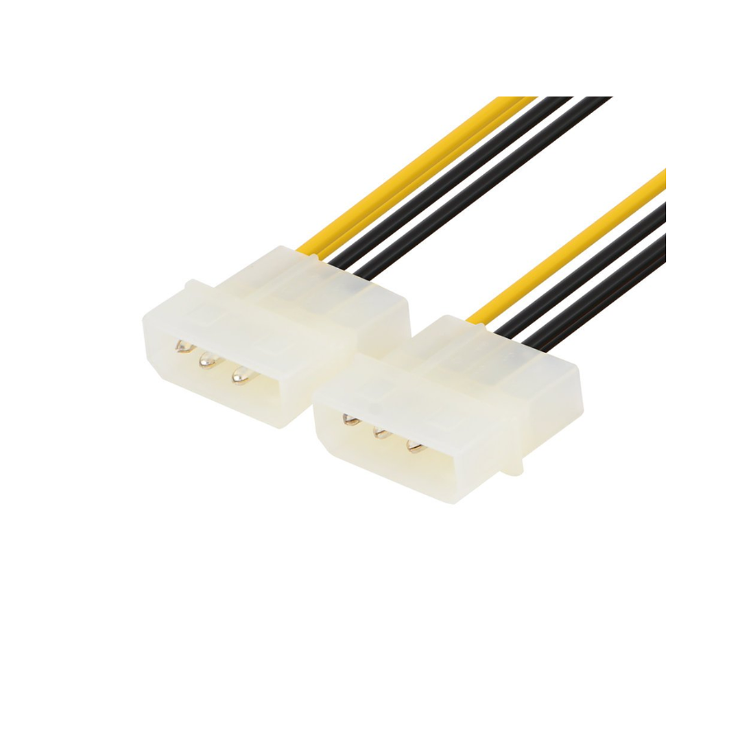 Adaptador de Cable de Alimentación Molex LP4 a PCI-E 8 Pines 3
