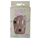 💅 Set de 12 Uñas Postizas Flower Secret para Pies – Diseños Variados 💅 - Miniatura 8