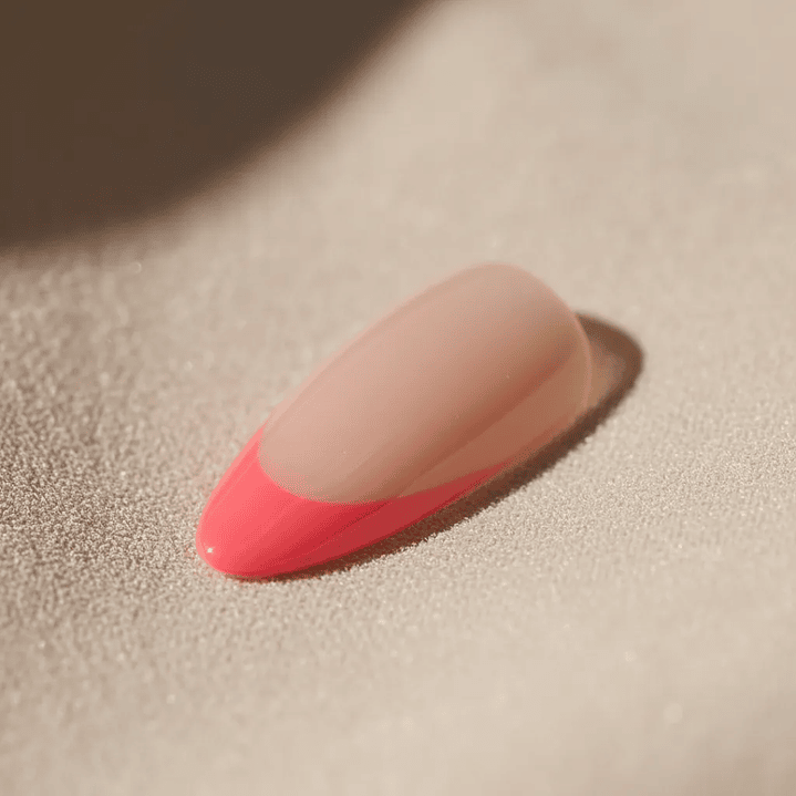 Uñas Press On Autoadhesivas Acabado Natural Fucsia – Manicura Profesional al Instante 💅✨ 6