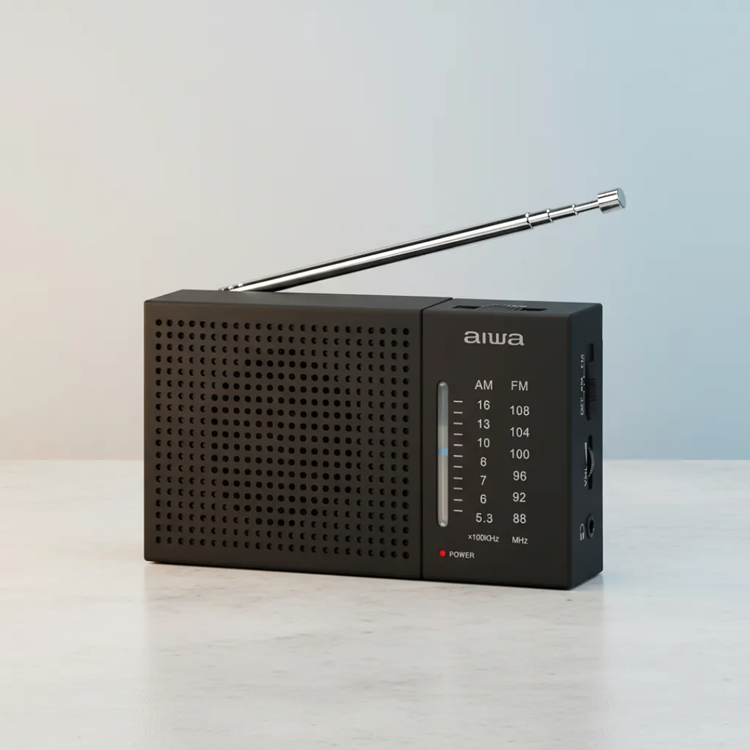 Radio Aiwa Awfml2 Am-fm Análogo Portátil Conector 3.5 Mm 4