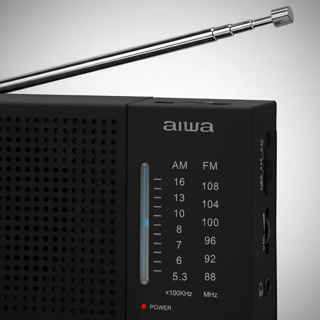 Radio Aiwa Awfml2 Am-fm Análogo Portátil Conector 3.5 Mm 5