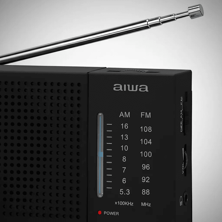 Radio Aiwa Awfml2 Am-fm Análogo Portátil Conector 3.5 Mm 5