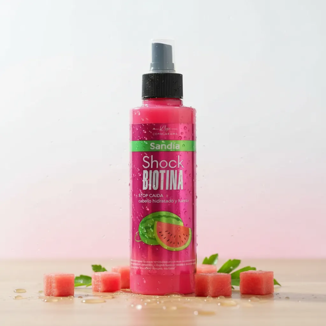 Termo Protector Skock Keratina, Biotina y Sandía – Protección, Fuerza y Brillo para tu Cabello | 250ml 🌟🍉 7