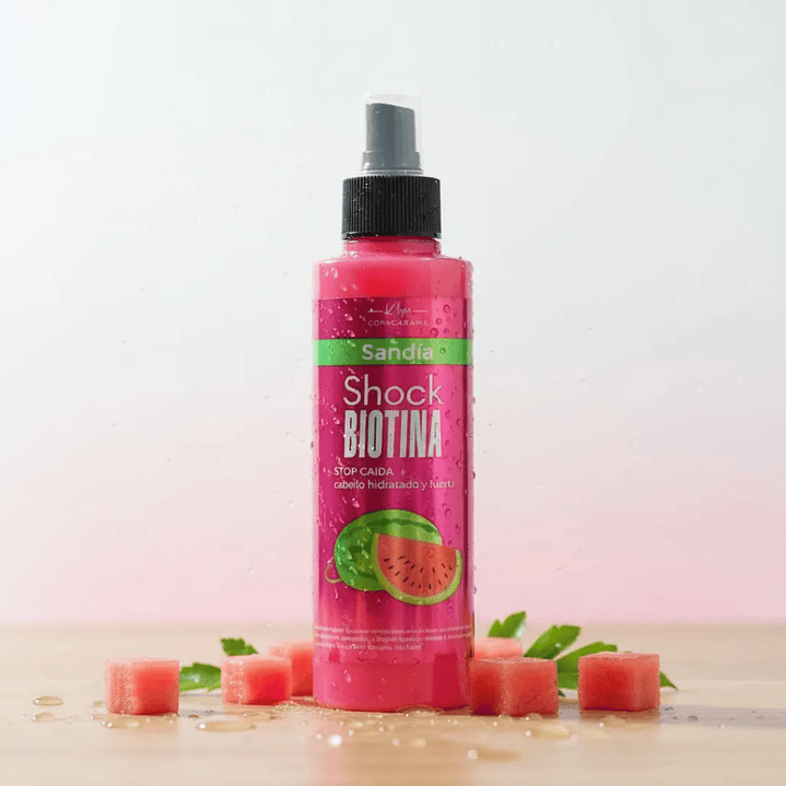 Termo Protector Skock Keratina, Biotina y Sandía – Protección, Fuerza y Brillo para tu Cabello | 250ml 🌟🍉 7