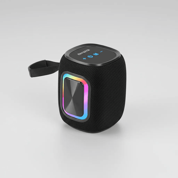 Parlante Portátil Bluetooth AIWA AW-KB61 con Radio FM | Sonido Potente y Compacto | Negro 3