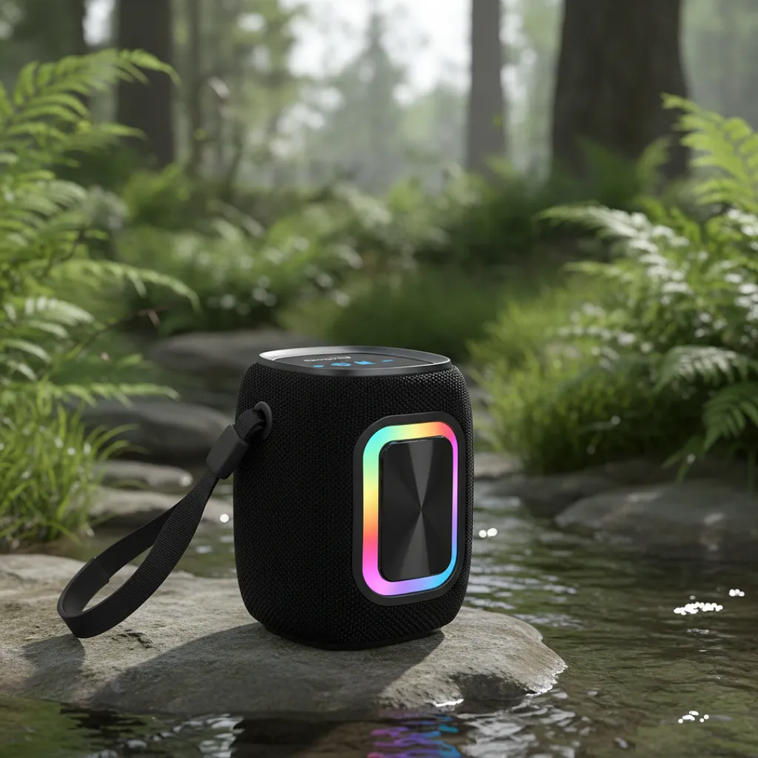 Parlante Portátil Bluetooth AIWA AW-KB61 con Radio FM | Sonido Potente y Compacto | Negro 6