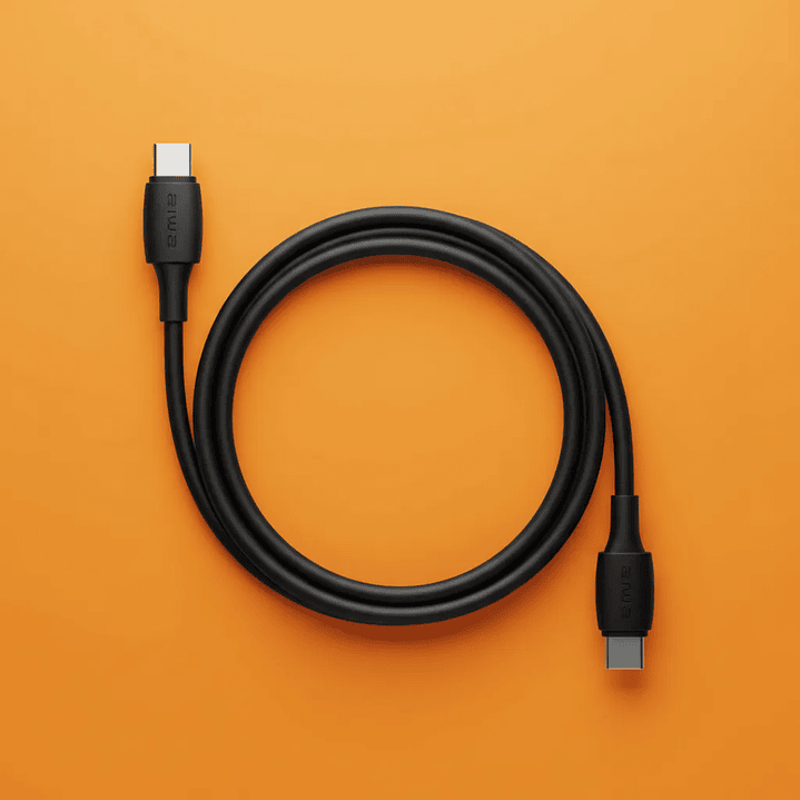 Cable Aiwa USB Tipo-C a Tipo-C 1.2 Metros – Carga Rápida 60W con Protección de Sobrecorriente | Modelo AWCS1CC4B 8