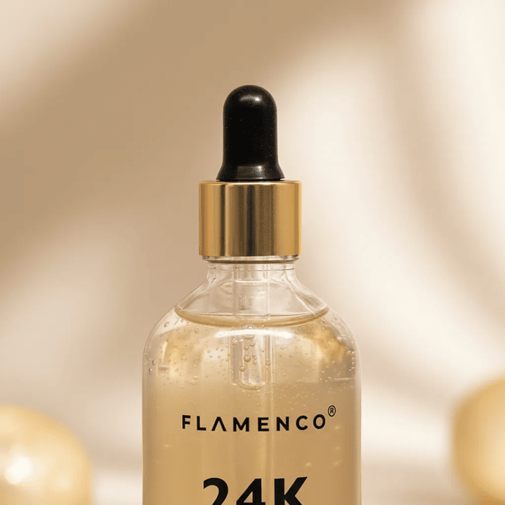 ✨ Flamenco Tónico Reafirmante Antiedad Gold 24K – 100 ml ✨ 3