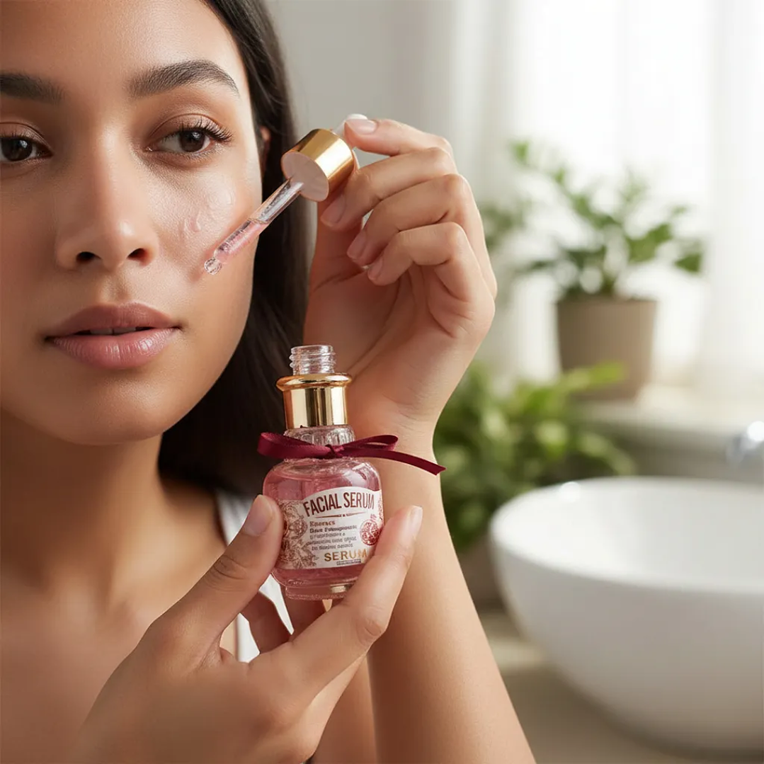 Serum Facial De Pomegranate Cuidado Profesional Anti Edad 7