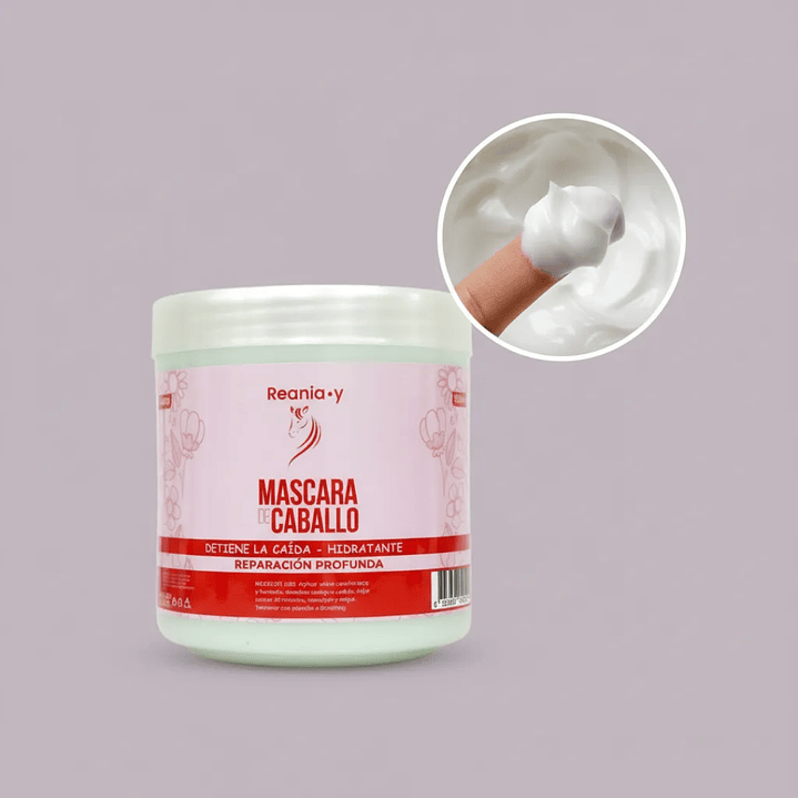 Mascarilla Capilar De Caballo Anticaida Y Crecimiento 500ml 2
