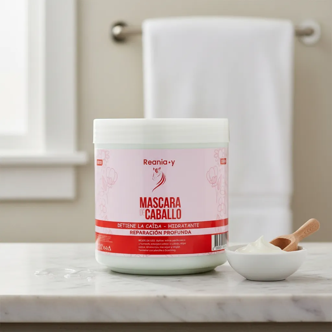 Mascarilla Capilar De Caballo Anticaida Y Crecimiento 500ml 6