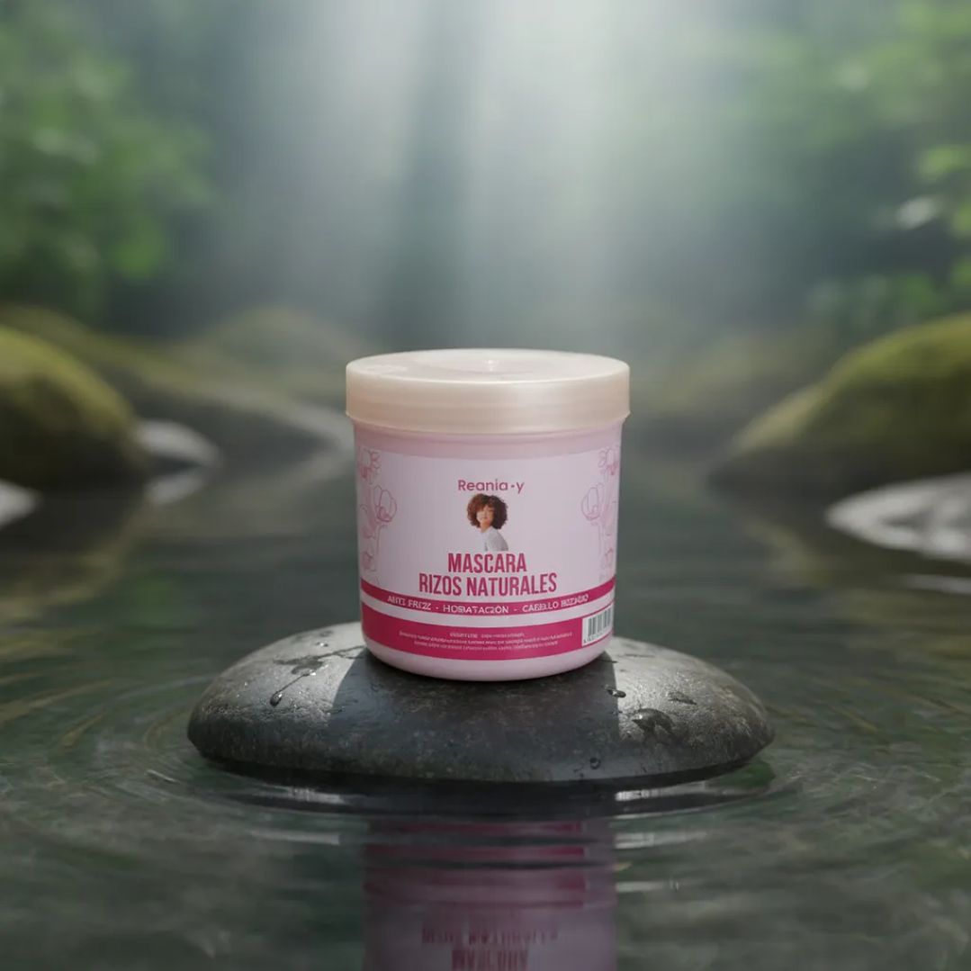 Mascarilla Rizos Naturales 500ml Reania  6