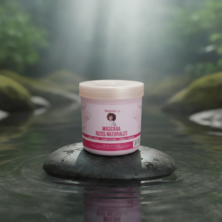 Mascarilla Rizos Naturales 500ml Reania  6